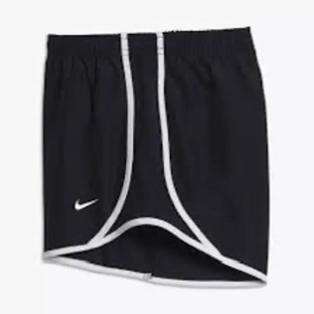 Nike Tempo Black Girls' Dri-FIT Running Shorts - L